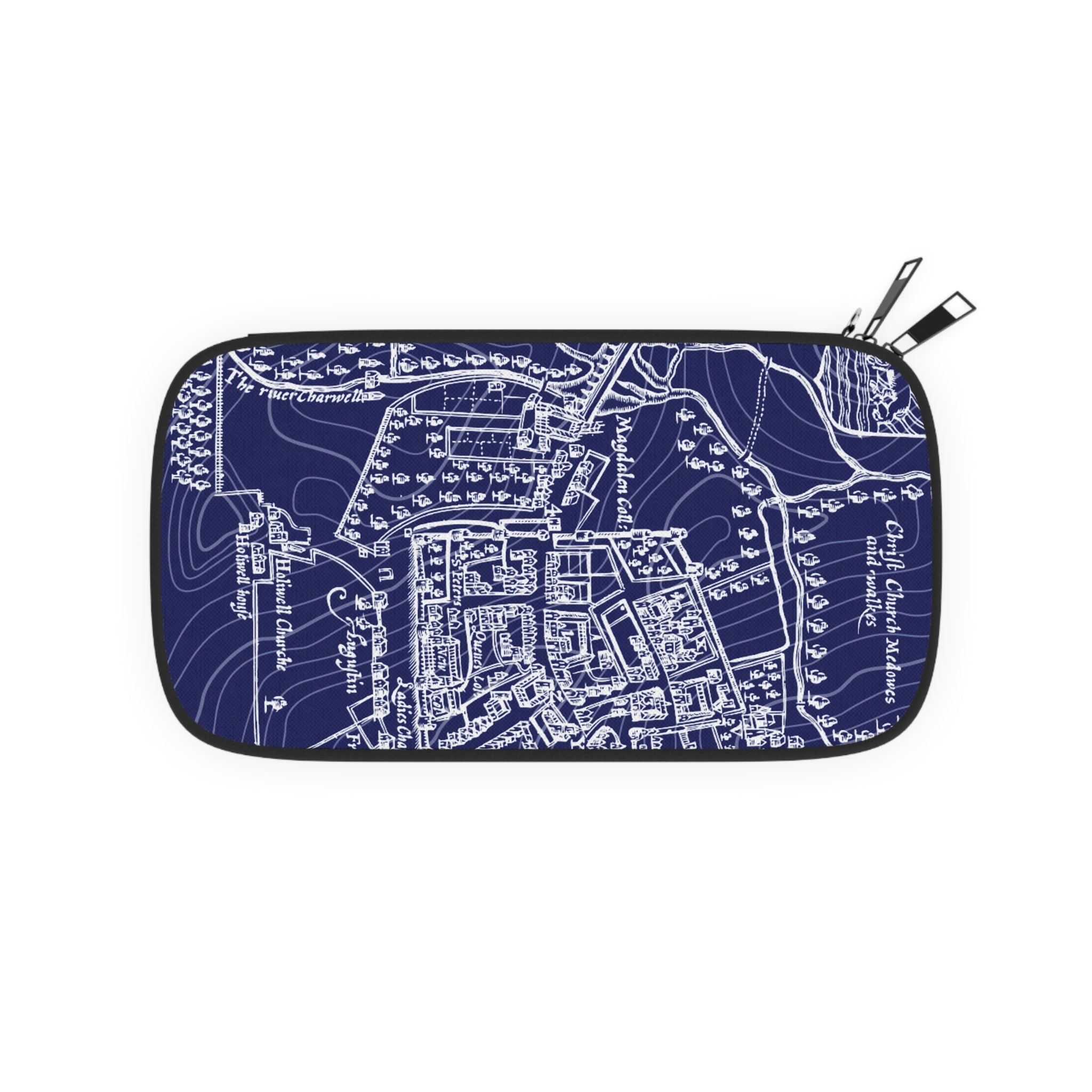 Map Passport Wallet Navy Blue | Travel Organizer, Adventure Essential