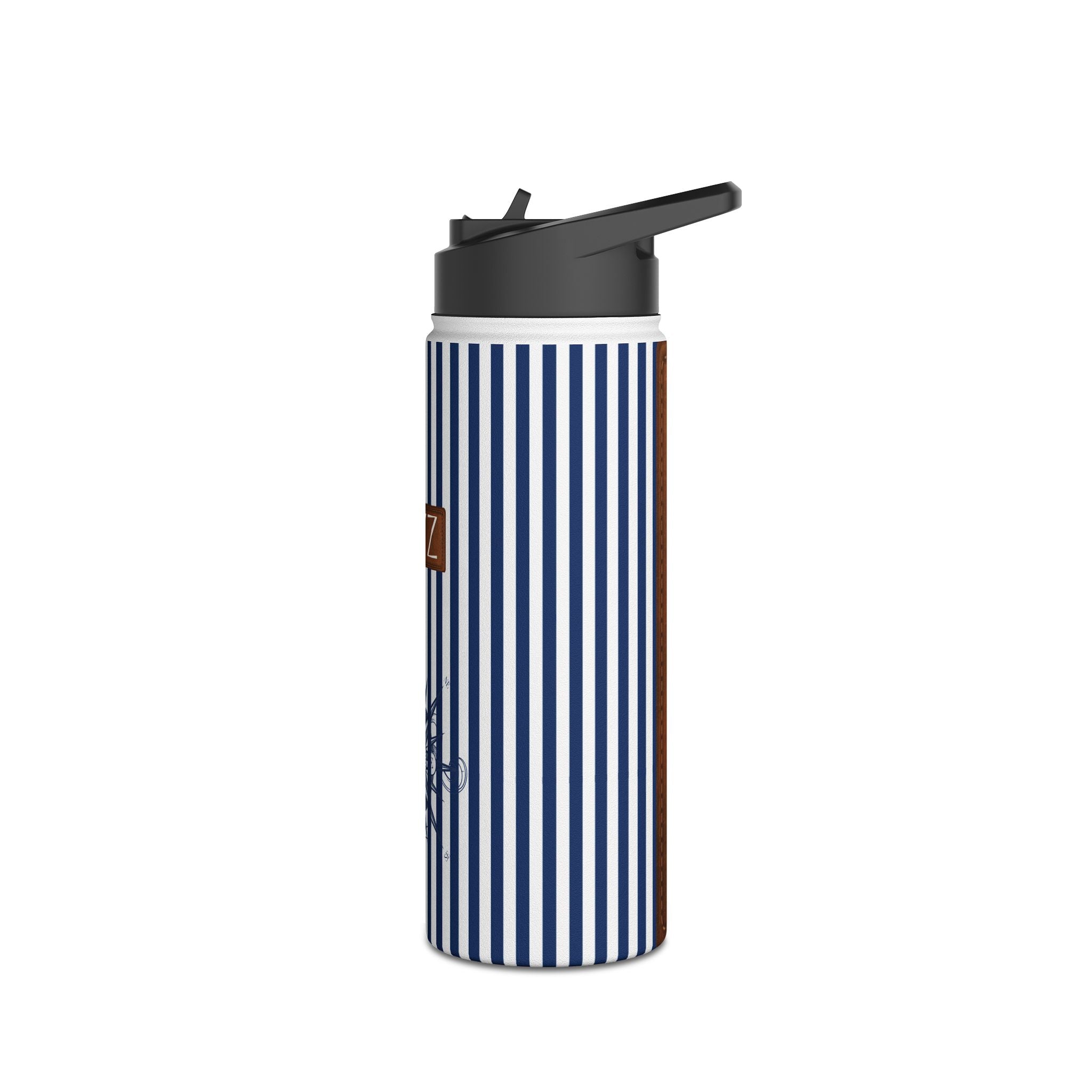 Stainless Steel Water Bottle With Nautical Personalized