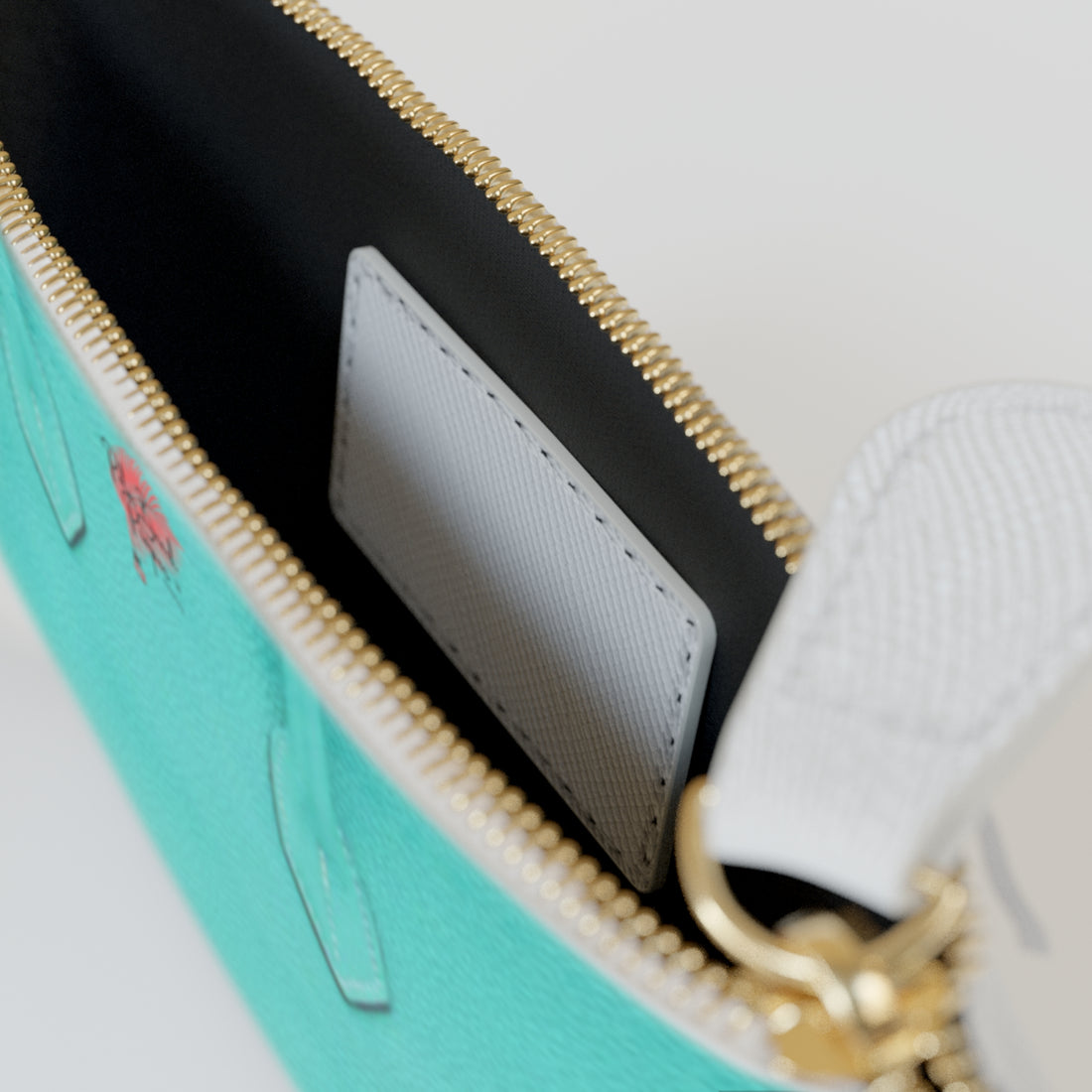 Aqua inspired Mini Clutch Bag