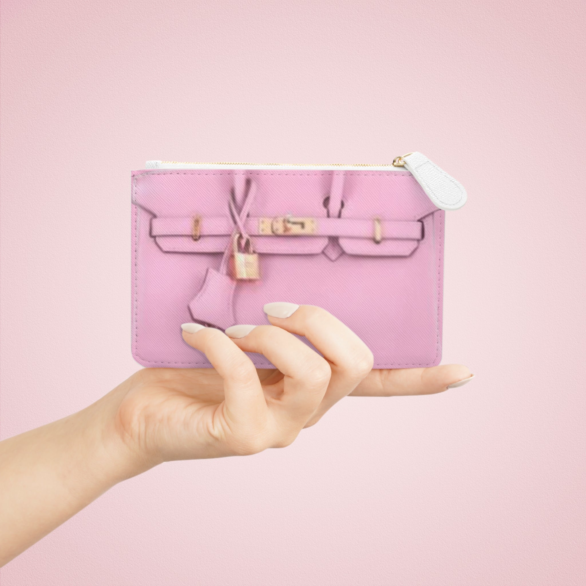 Clutch Bag - Inspired Faux Leather Pouch