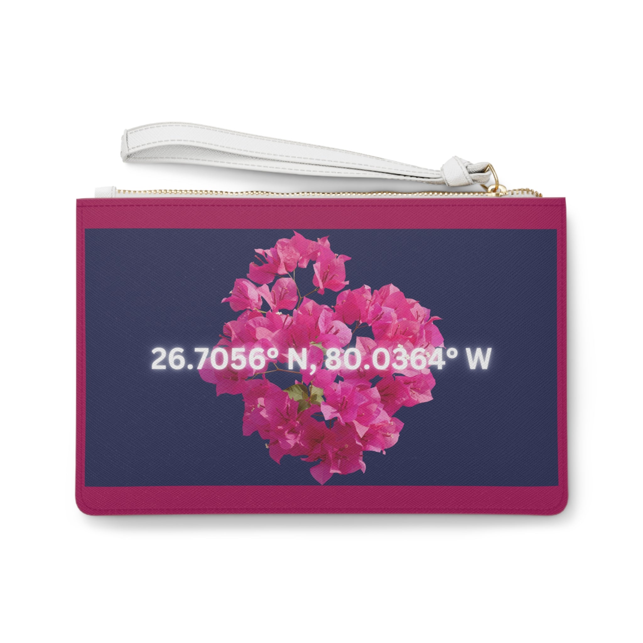 Faux Leather Clutch Bag