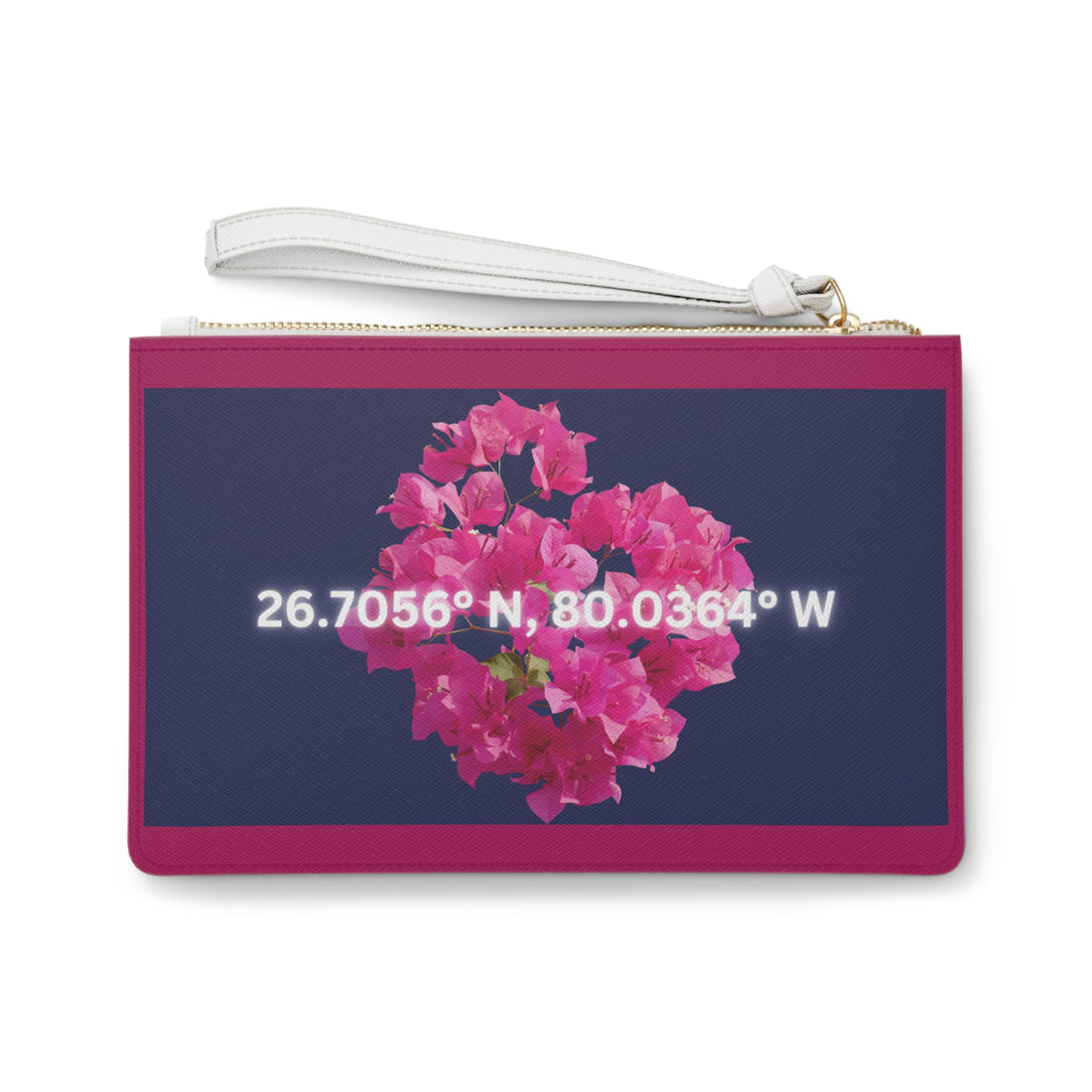 Faux Leather Clutch Bag