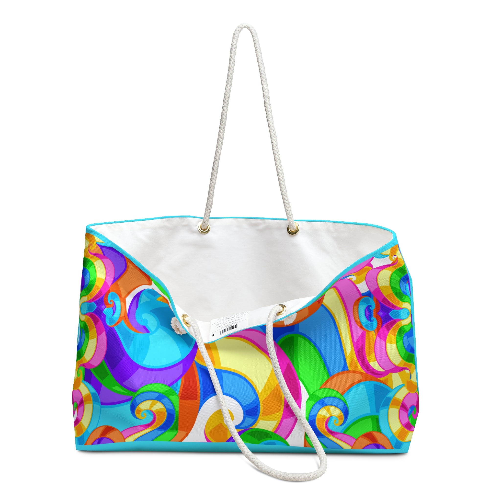 "Bright Swirls" Tote