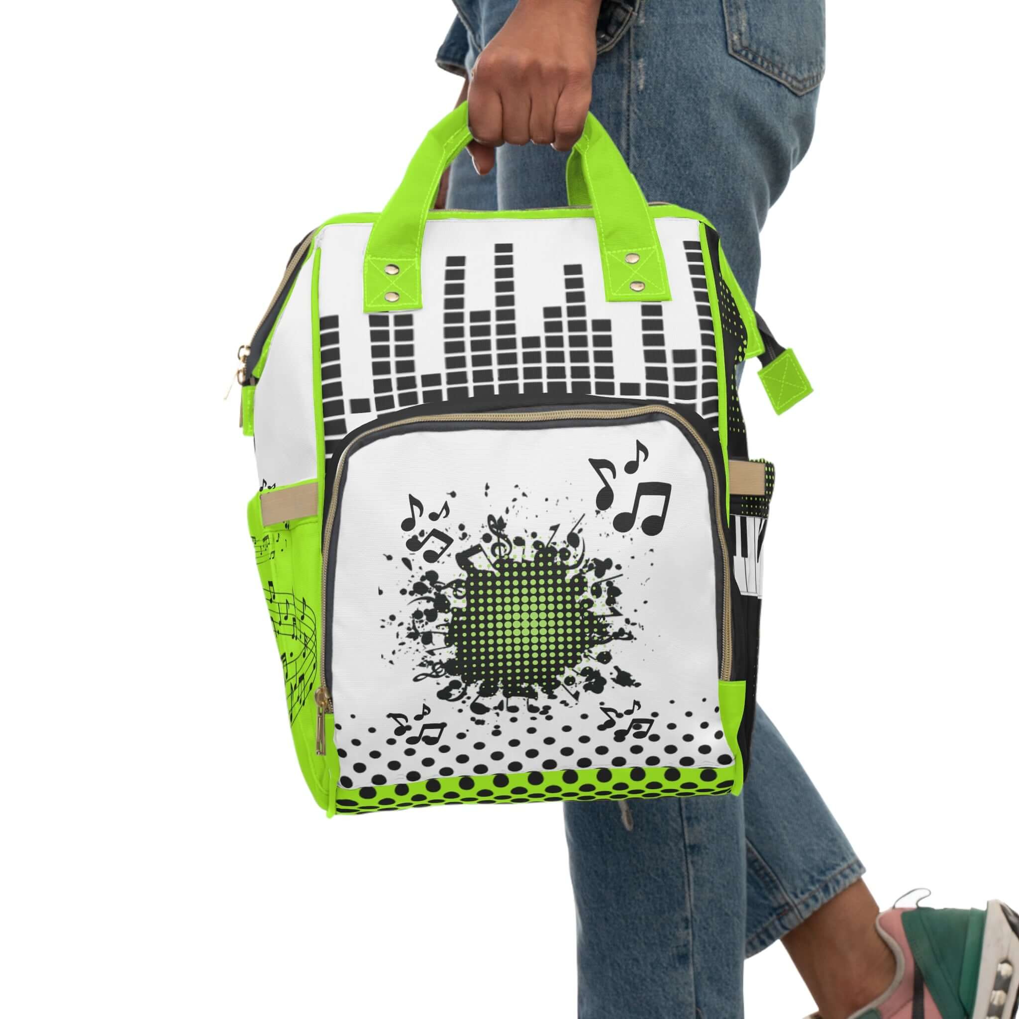 Bursting with Music Dad, Baby Diaper Bag – Bags by Cre8ive Masters