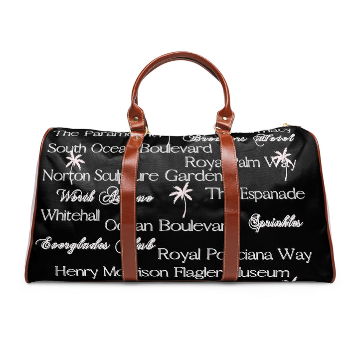 CM Waterproof Travel Bag BlackPink Palm Beach