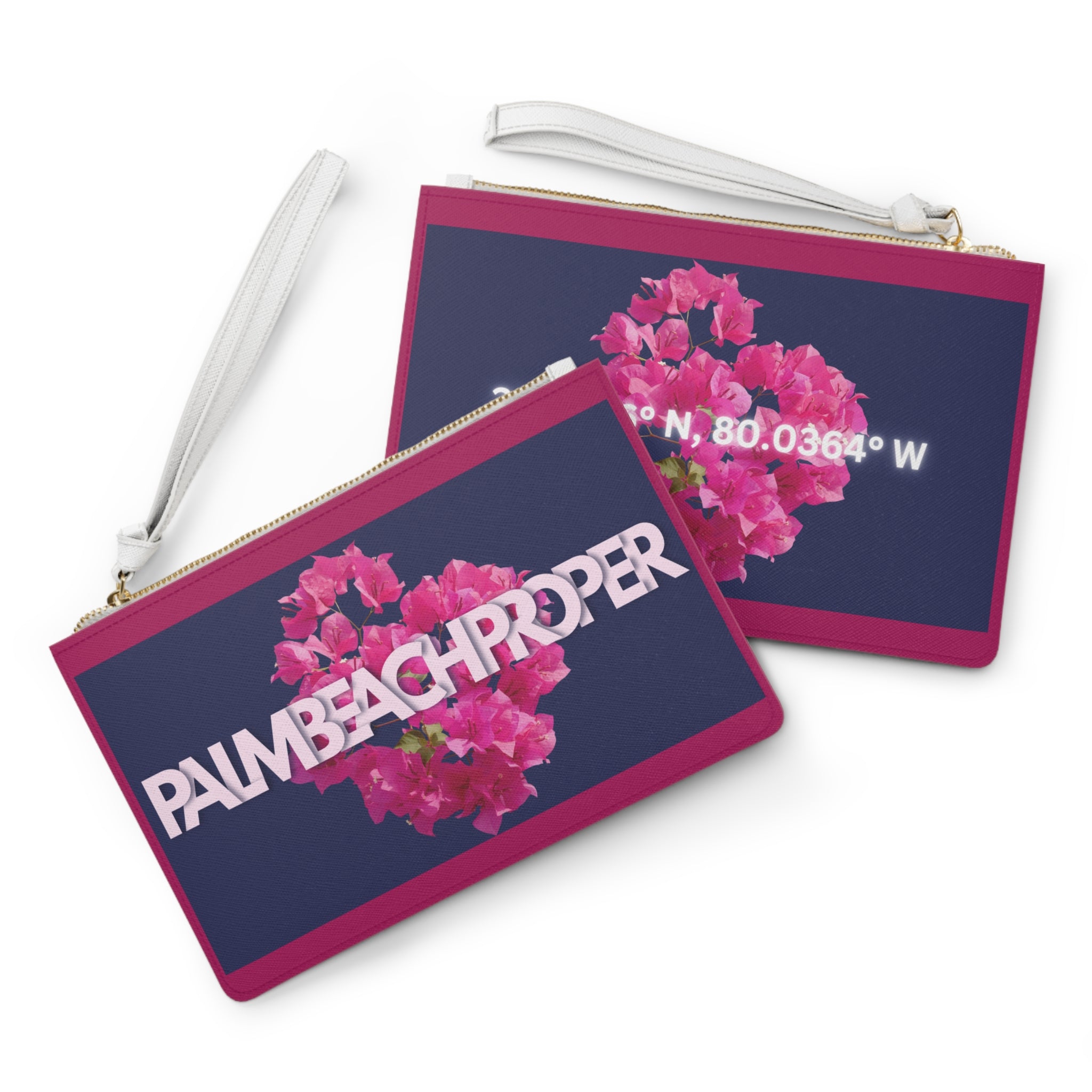 Faux Leather Clutch Bag