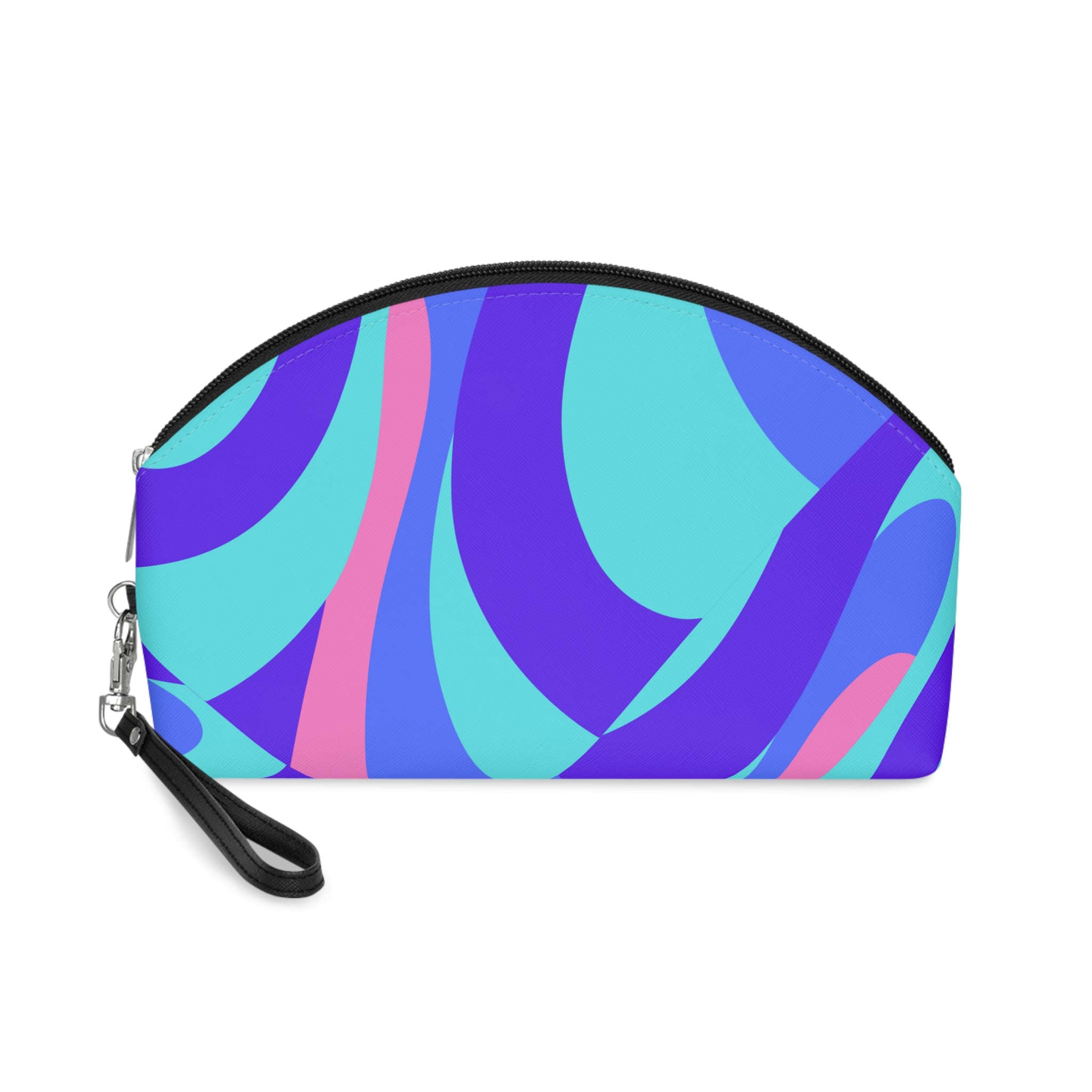 PBP Aqua Purple Make Up Bag — Stylish Cosmetic Pouch