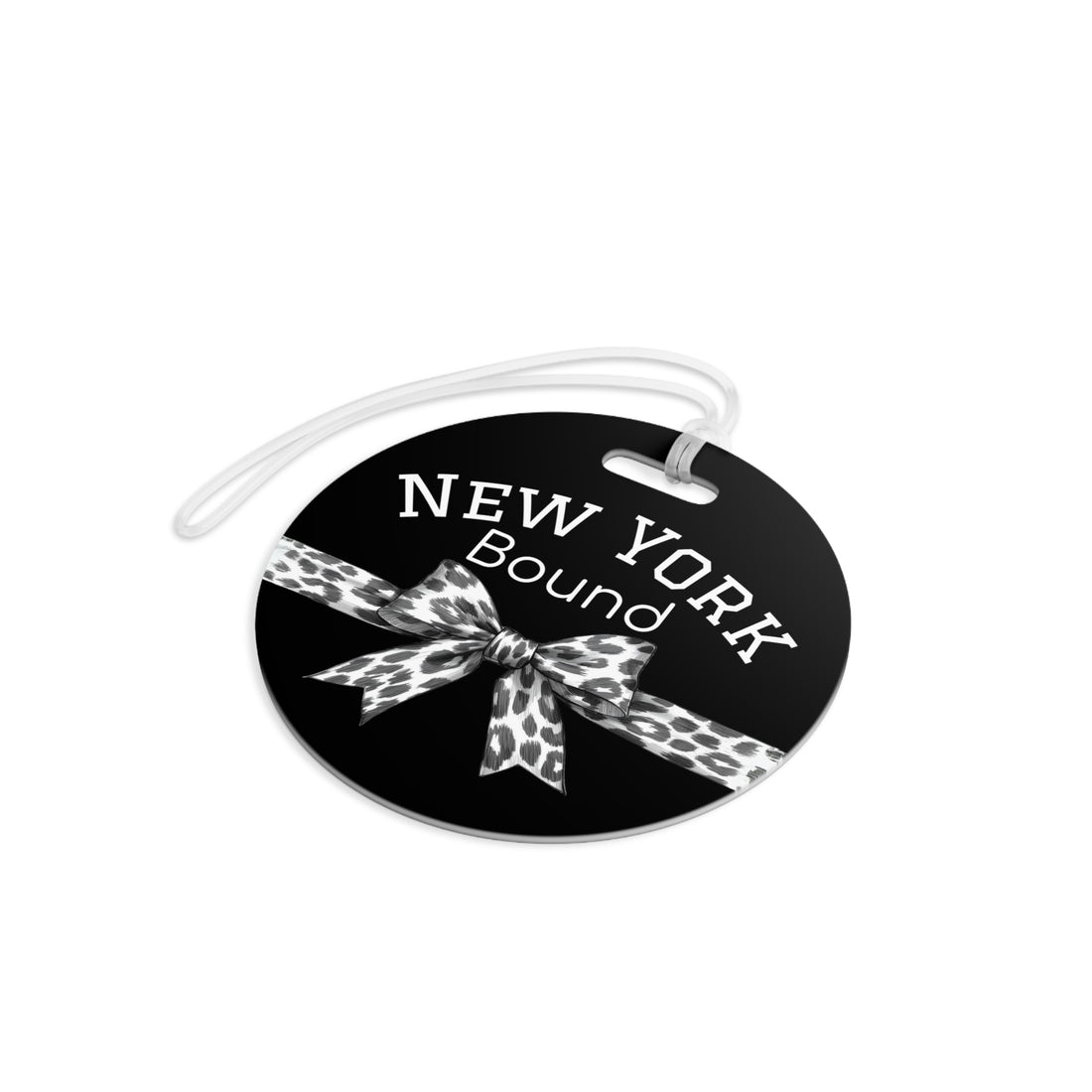 Precious New York Bound Personalized Tag for Precious Tote – Accessories by Cre8ive Masters