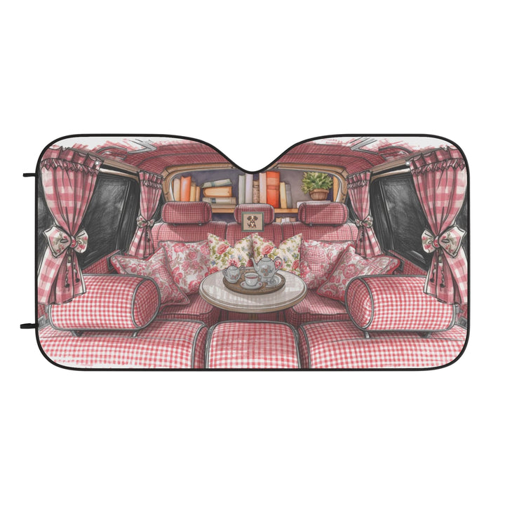 Cottage Cozy Car Sun Shades Stylish Vehicle Accessories, UV Protection
