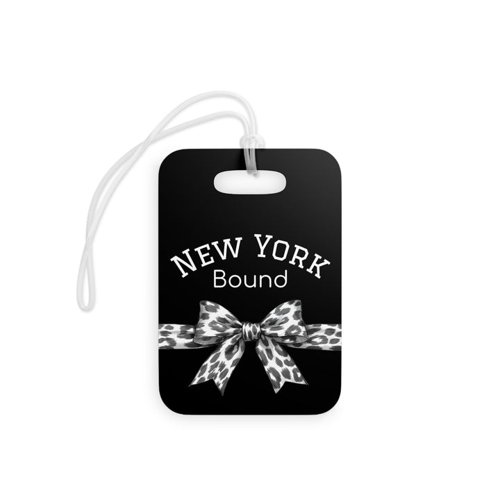 Precious New York Bound Personalized Tag for Precious Tote – Accessories by Cre8ive Masters