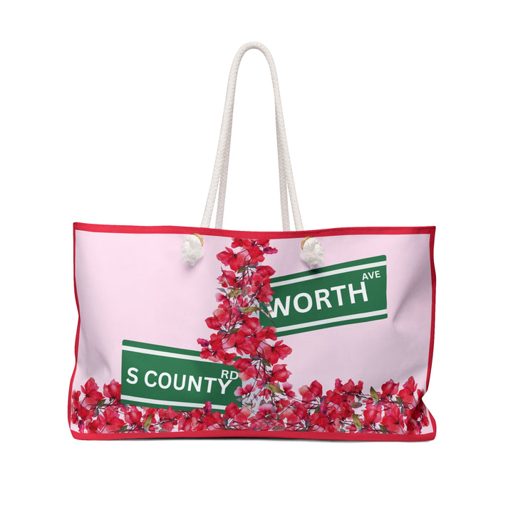 Classic Palm Beach Streets Tote – Stylish & Fun