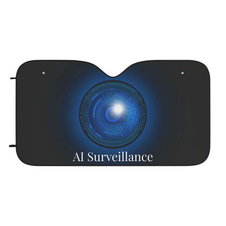 AI Surveillance Car Sun Shades — UV Blocking Auto Shade