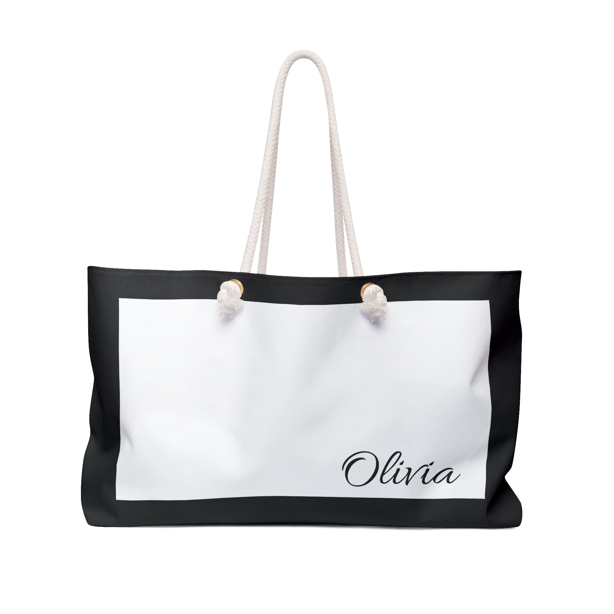 Personalized PBP Tote Bag, Custom Travel Tote, Beach Bag, Gym Bag