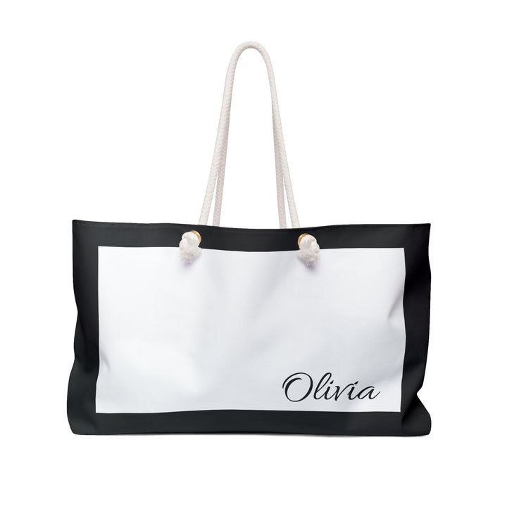 Personalized PBP Tote Bag, Custom Travel Tote, Beach Bag, Gym Bag