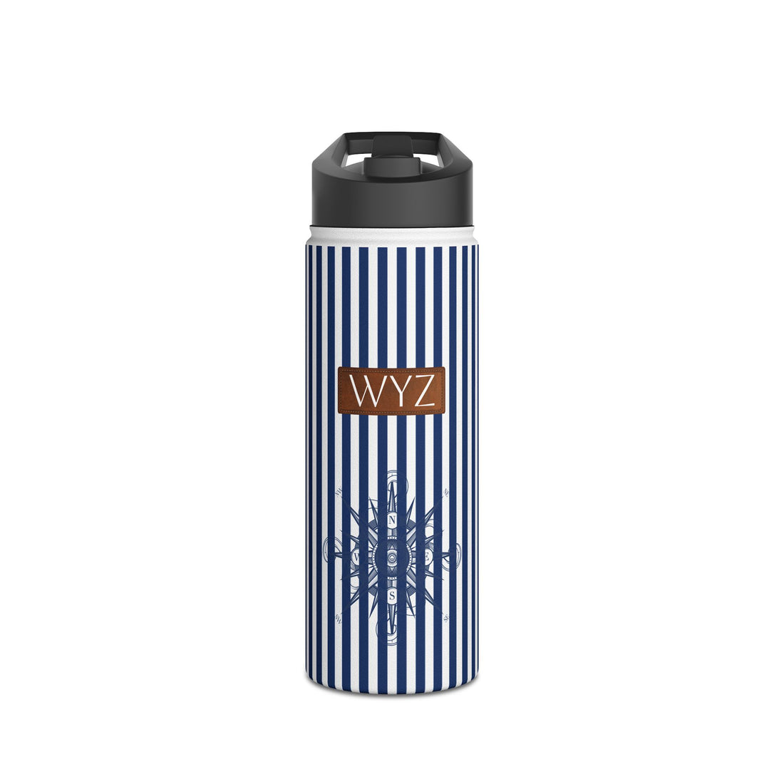 Stainless Steel Water Bottle With Nautical Personalized