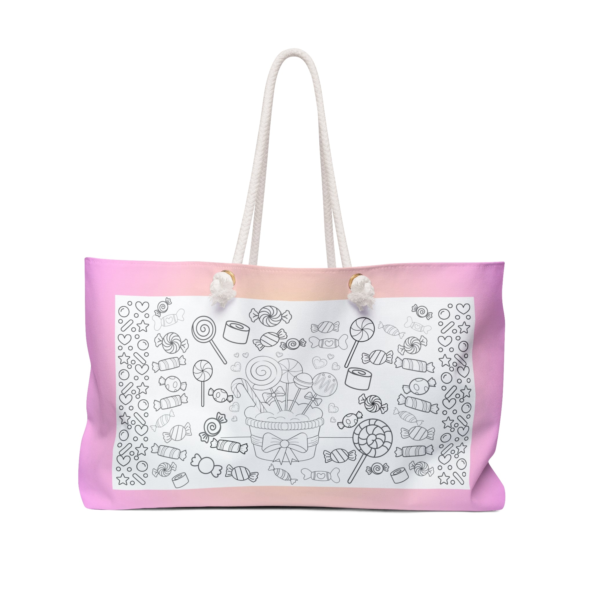 "COLOR ME - Candy, Candy, Candy" Tote