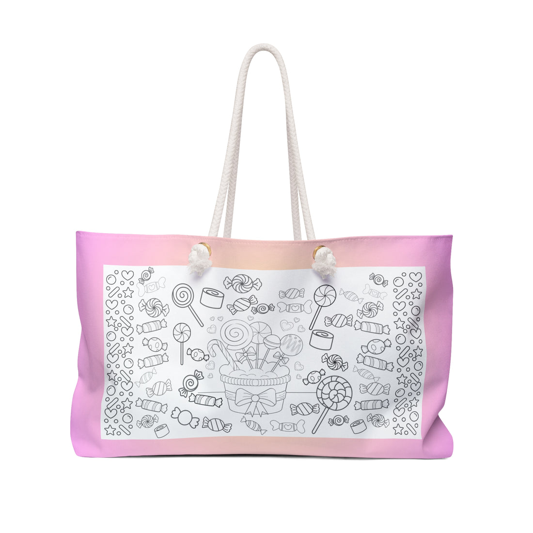 "COLOR ME - Candy, Candy, Candy" Tote