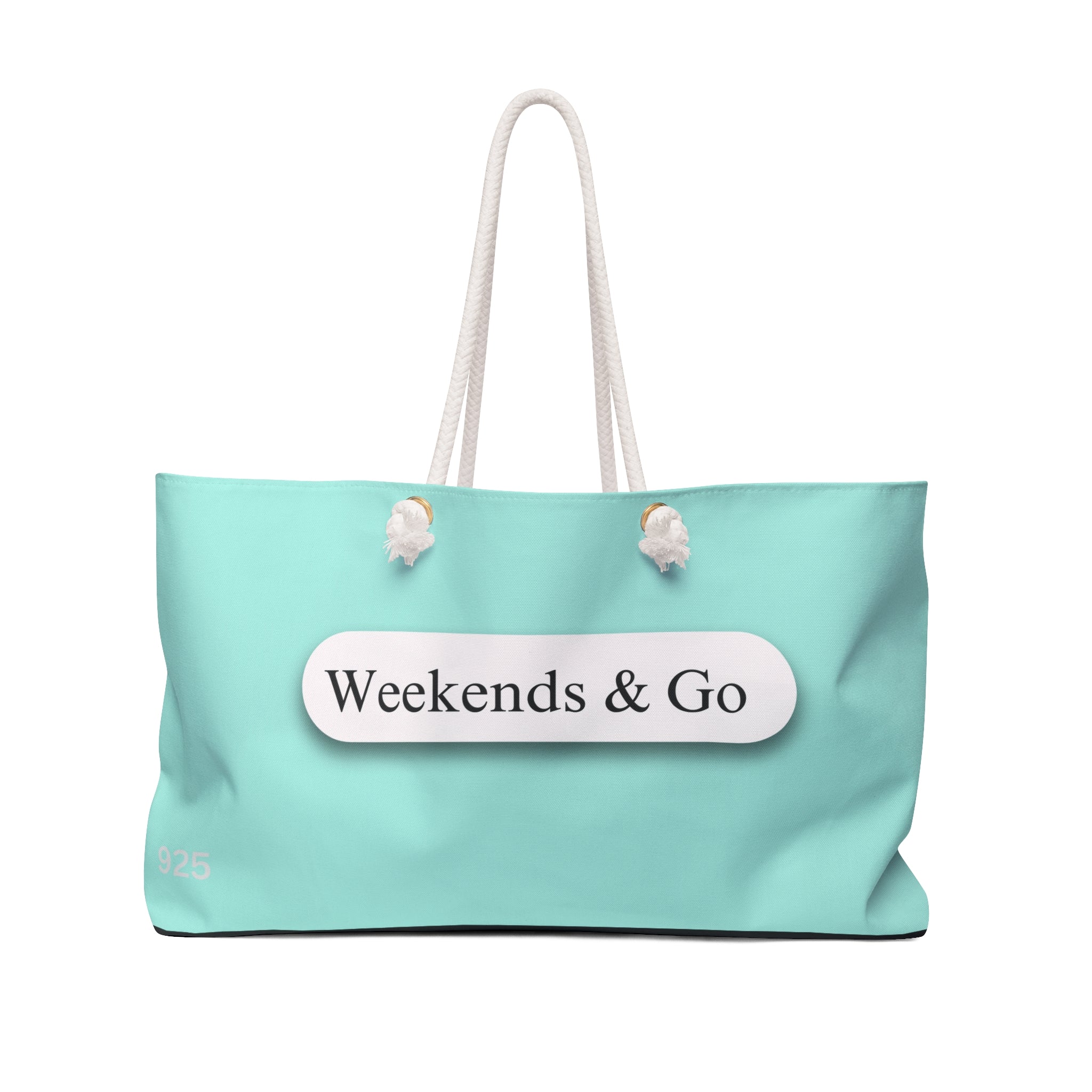 "Weekends & Go" Tote