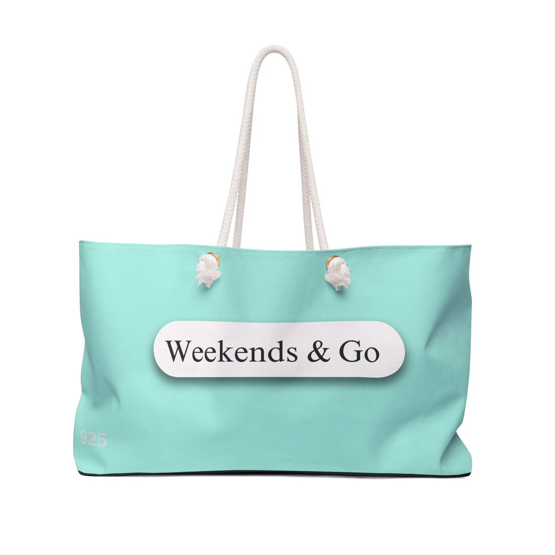 "Weekends & Go" Tote
