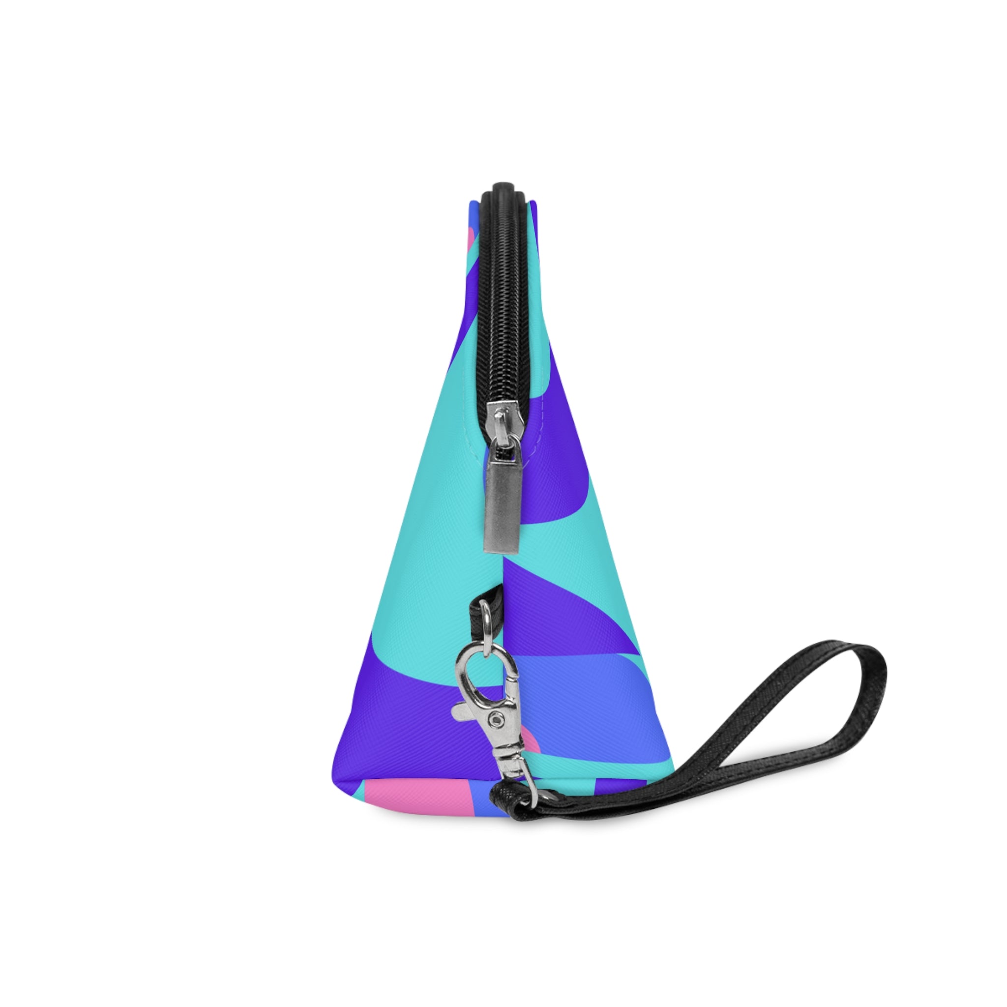 PBP Aqua Purple Make Up Bag — Stylish Cosmetic Pouch