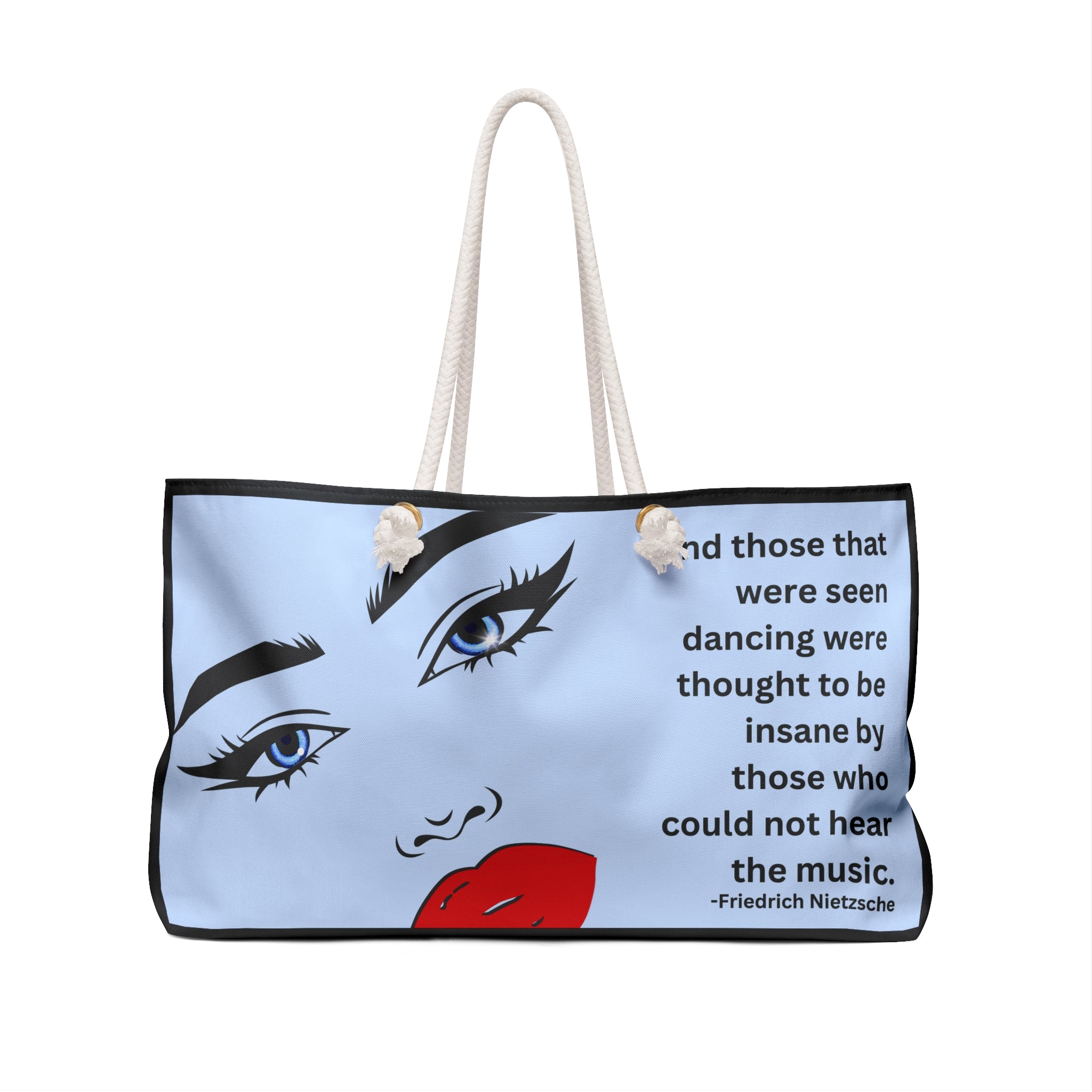 "Creative Fun With Nietzsche" Tote