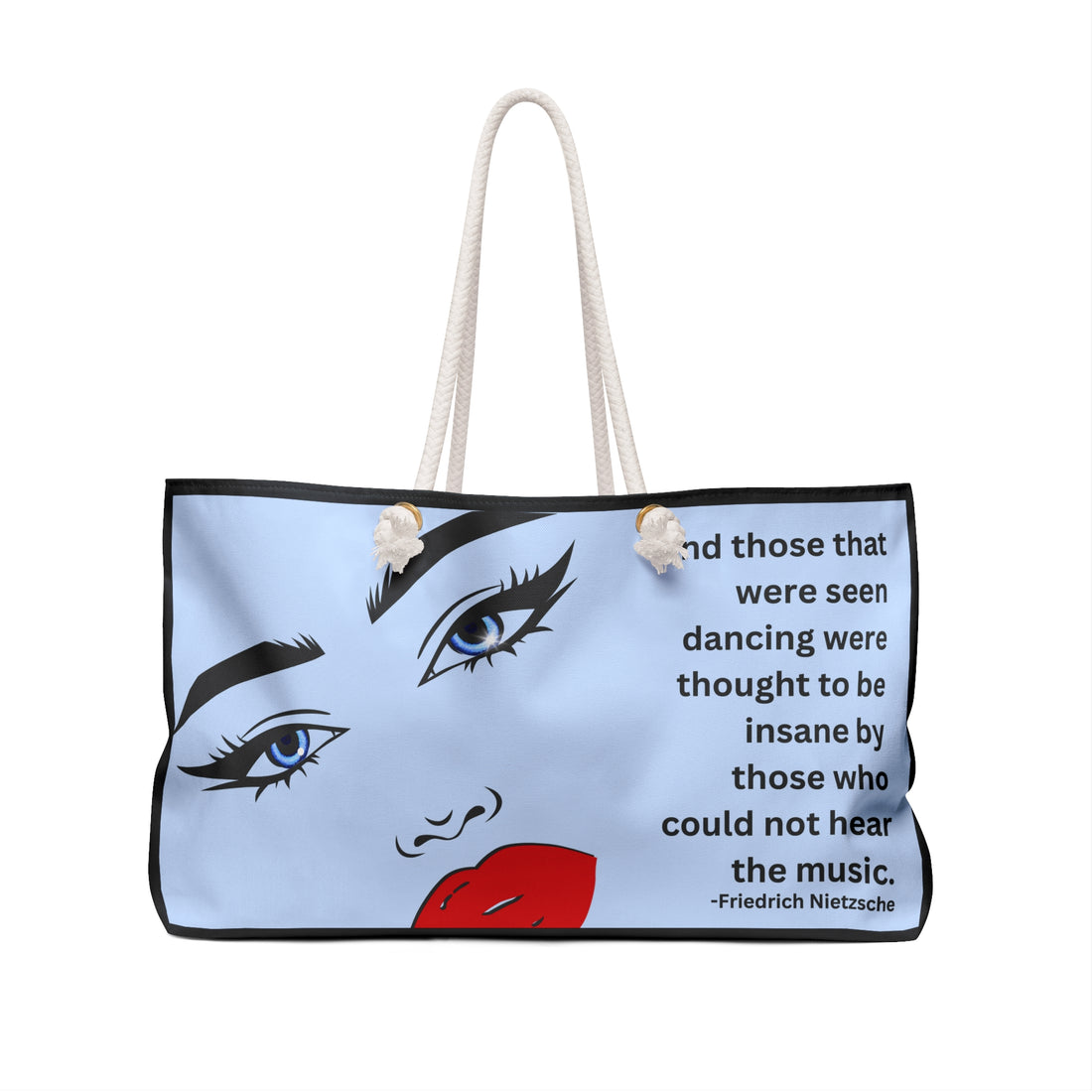 "Creative Fun With Nietzsche" Tote
