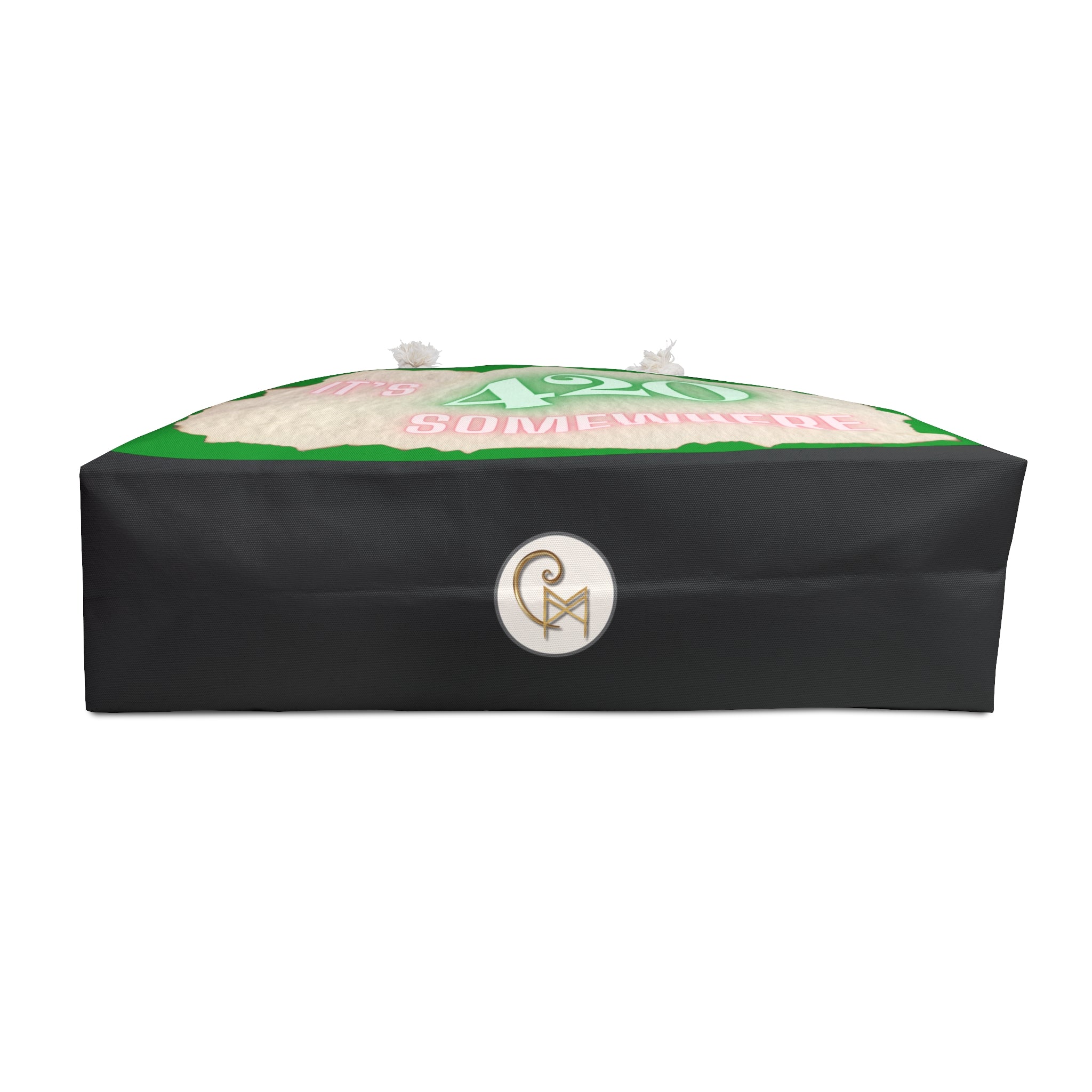 CM Herbal Tote – Oversized Canvas Weekender Bag