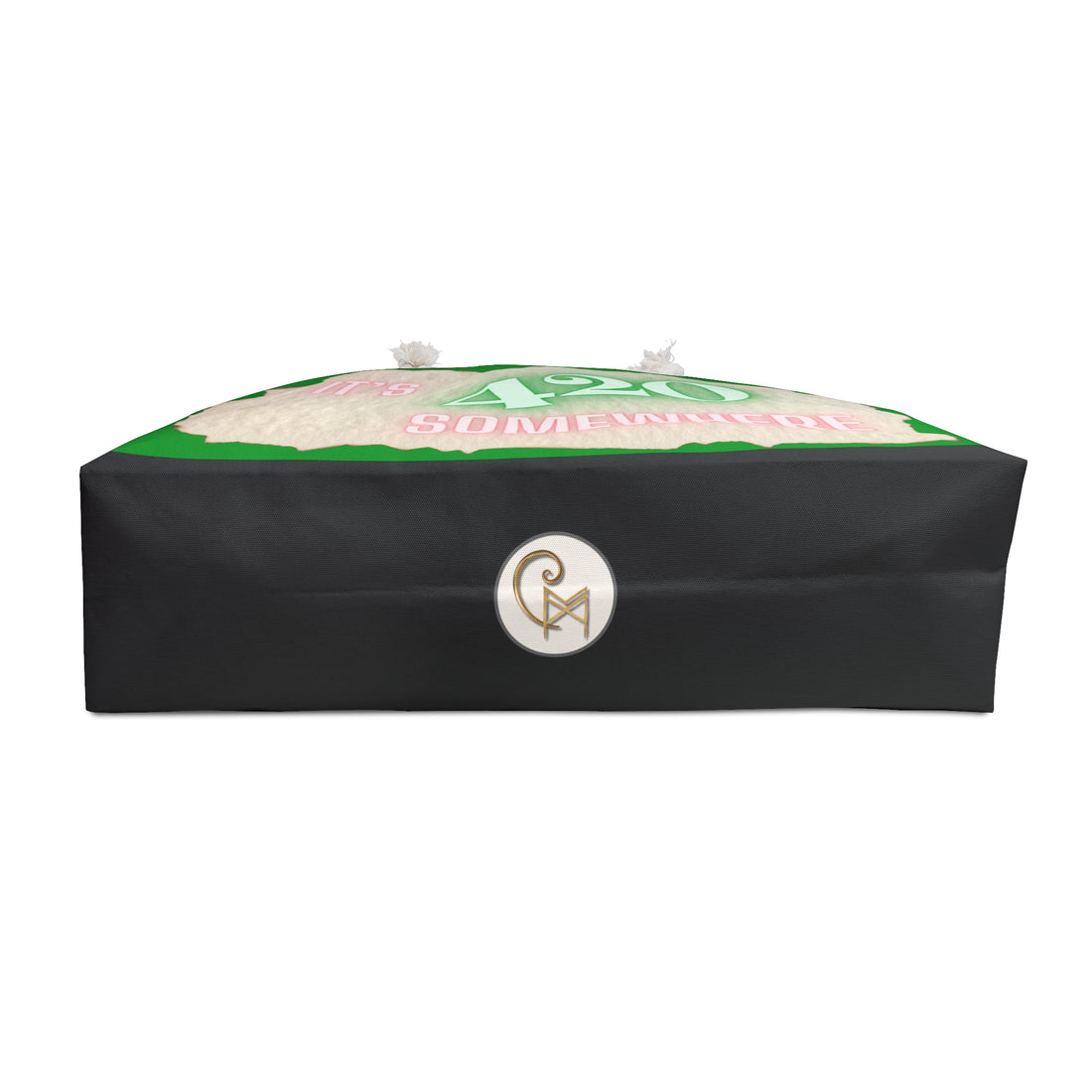 CM Herbal Tote – Oversized Canvas Weekender Bag