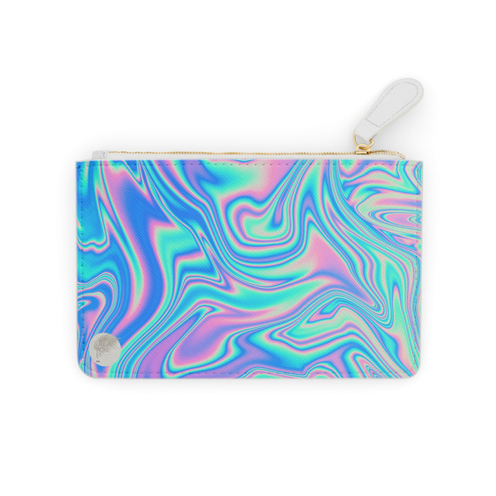 Mini Halographic print-Mini Holographic Chic Clutch