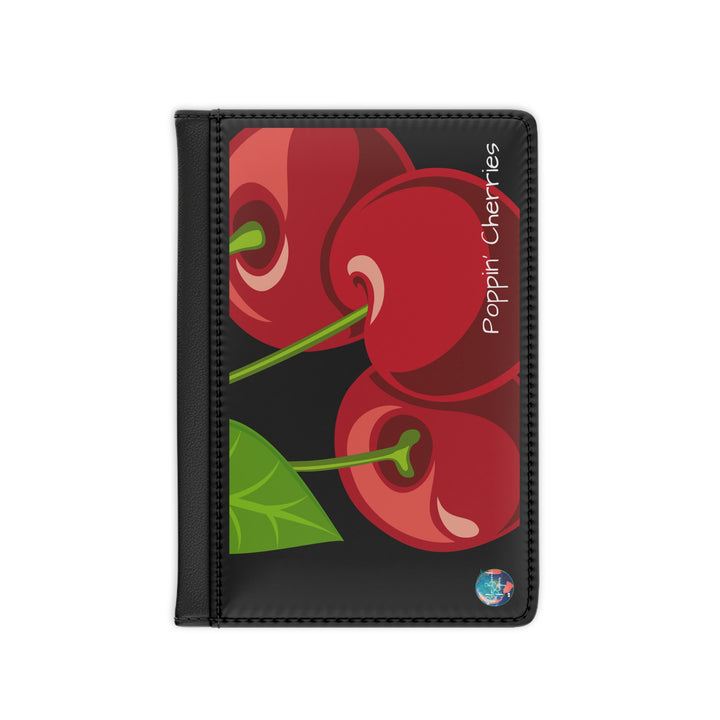 Poppin" Cherry Passport Cover - Travel Accessory, Gift for Travelers