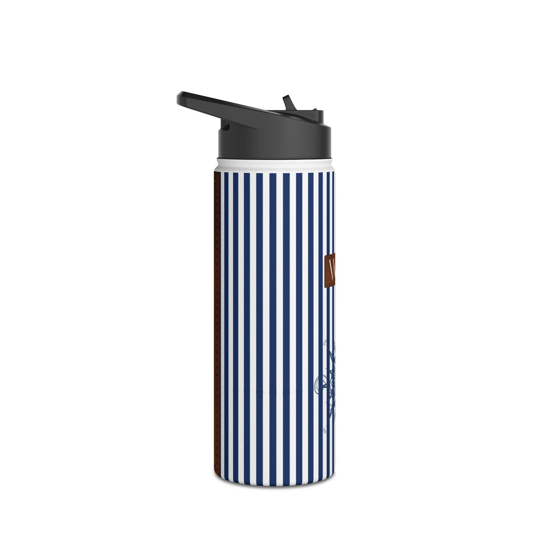 Stainless Steel Water Bottle With Nautical Personalized