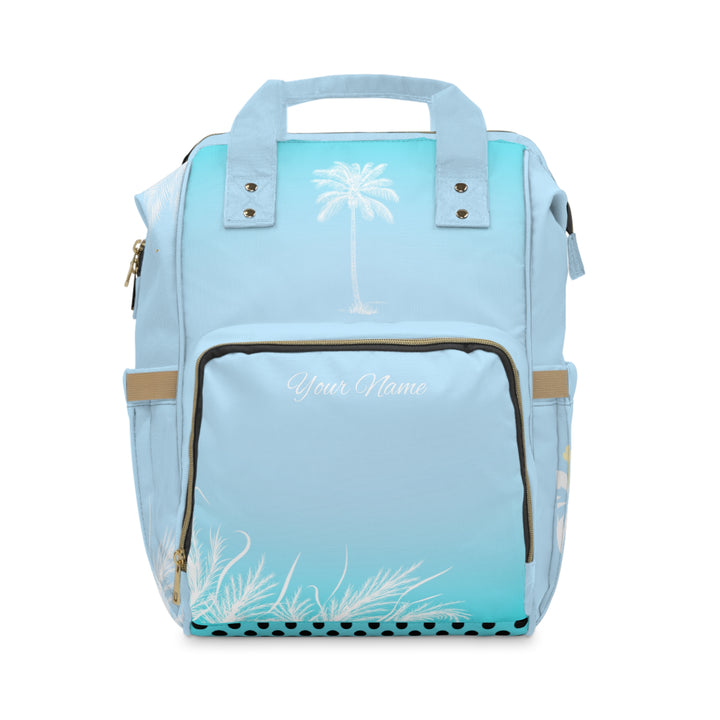 Multifunctional Diaper Backpack - Beach Baby – Bags by Cre8ive Masters