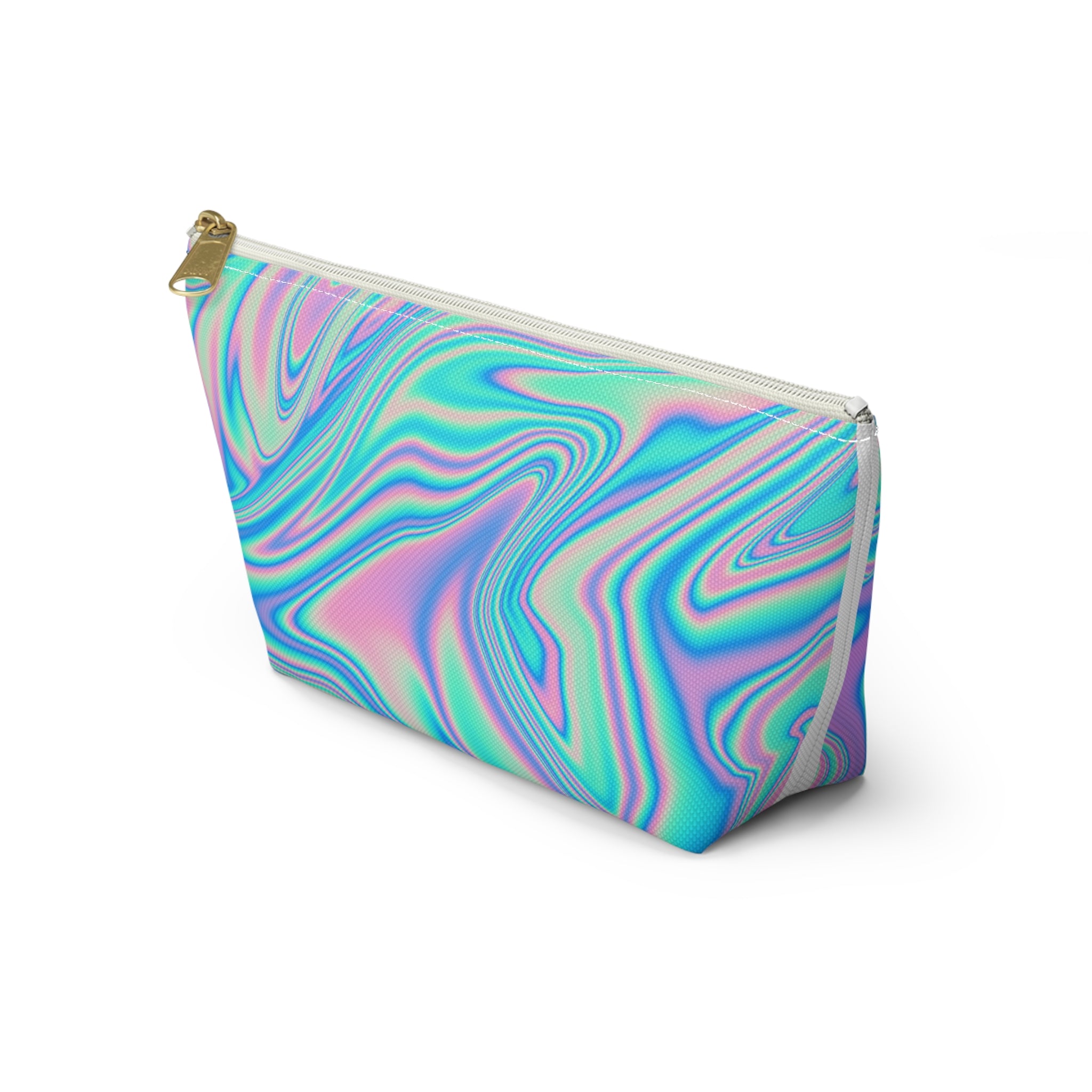 Holographic Accessory Pouch w T-bottom