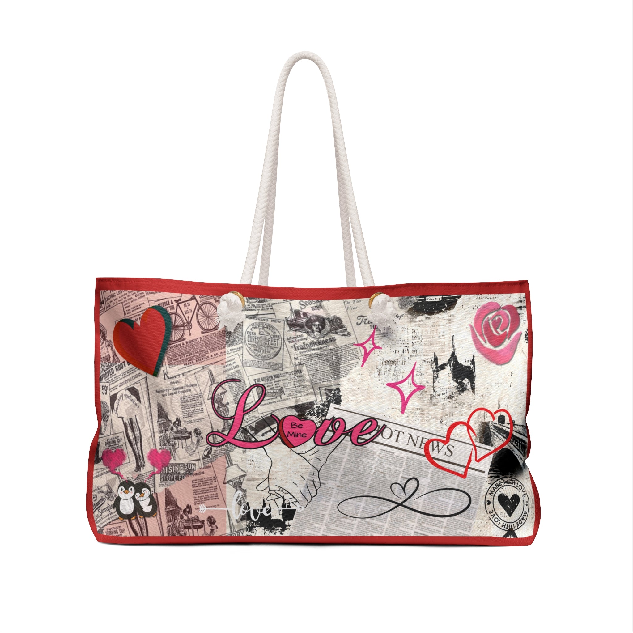 "Splendid Love" Tote - Soft, Smooth, & Lightweight
