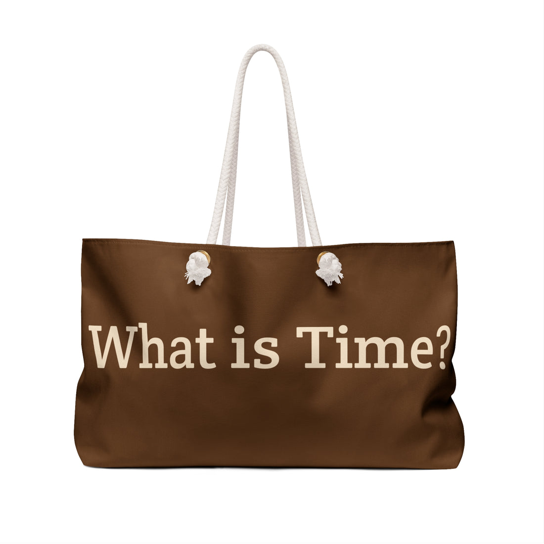 "What is Time?" Tote