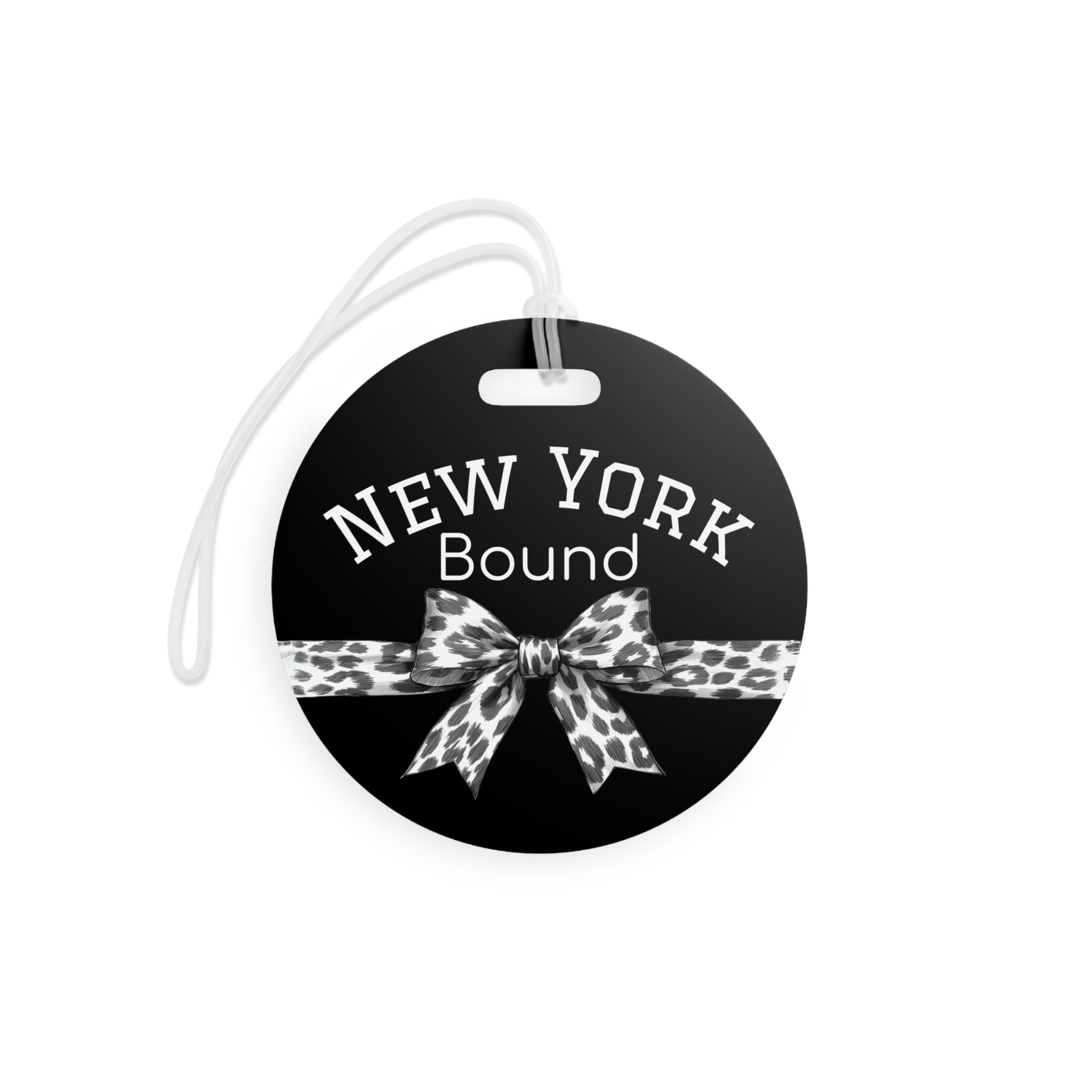 Precious New York Bound Personalized Tag for Precious Tote – Accessories by Cre8ive Masters
