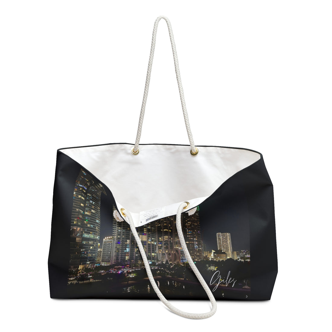 "Miami At Night Tote- Inspired by Giles" Tote
