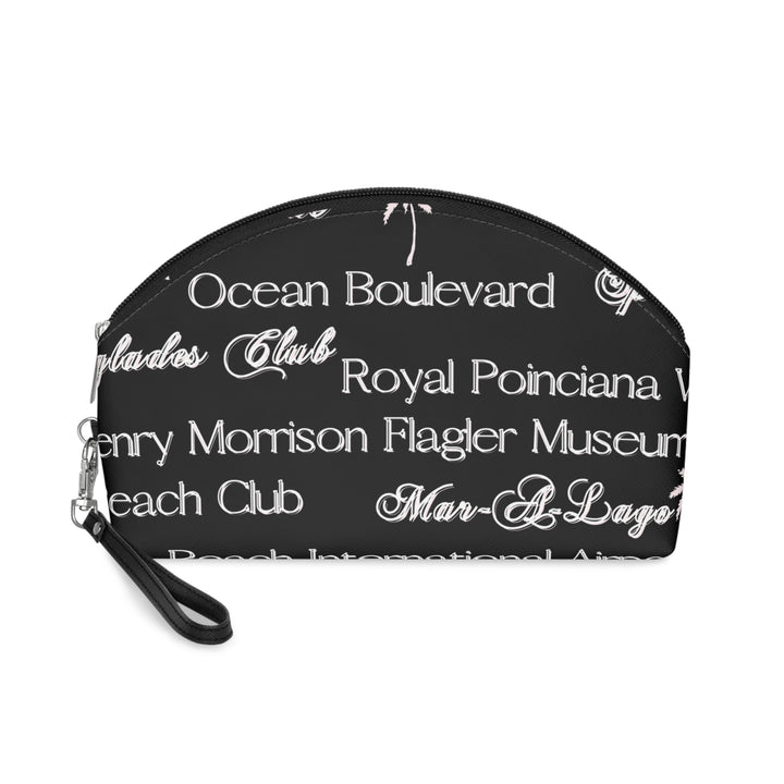 Makeup Bag Palm Beach Blk/pnk