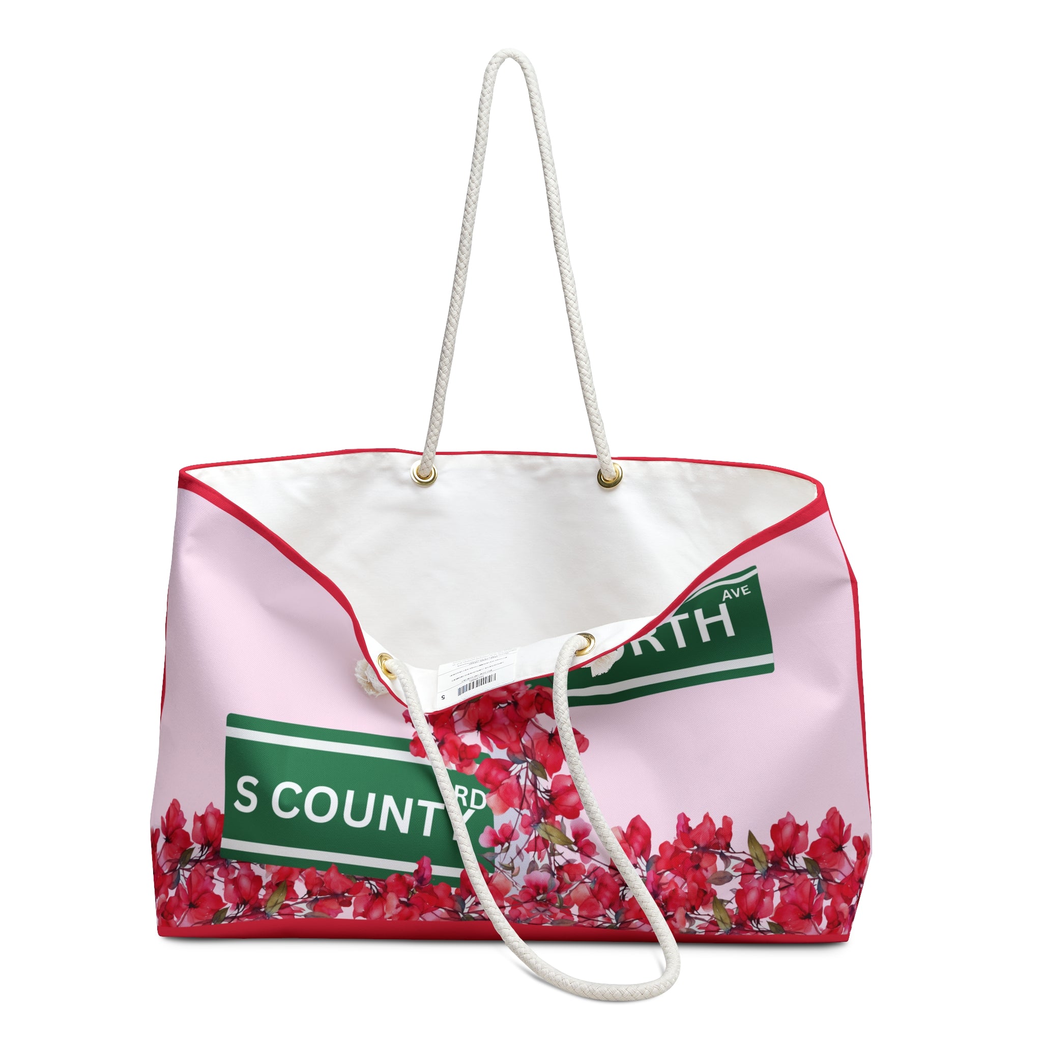 Classic Palm Beach Streets Tote – Stylish & Fun