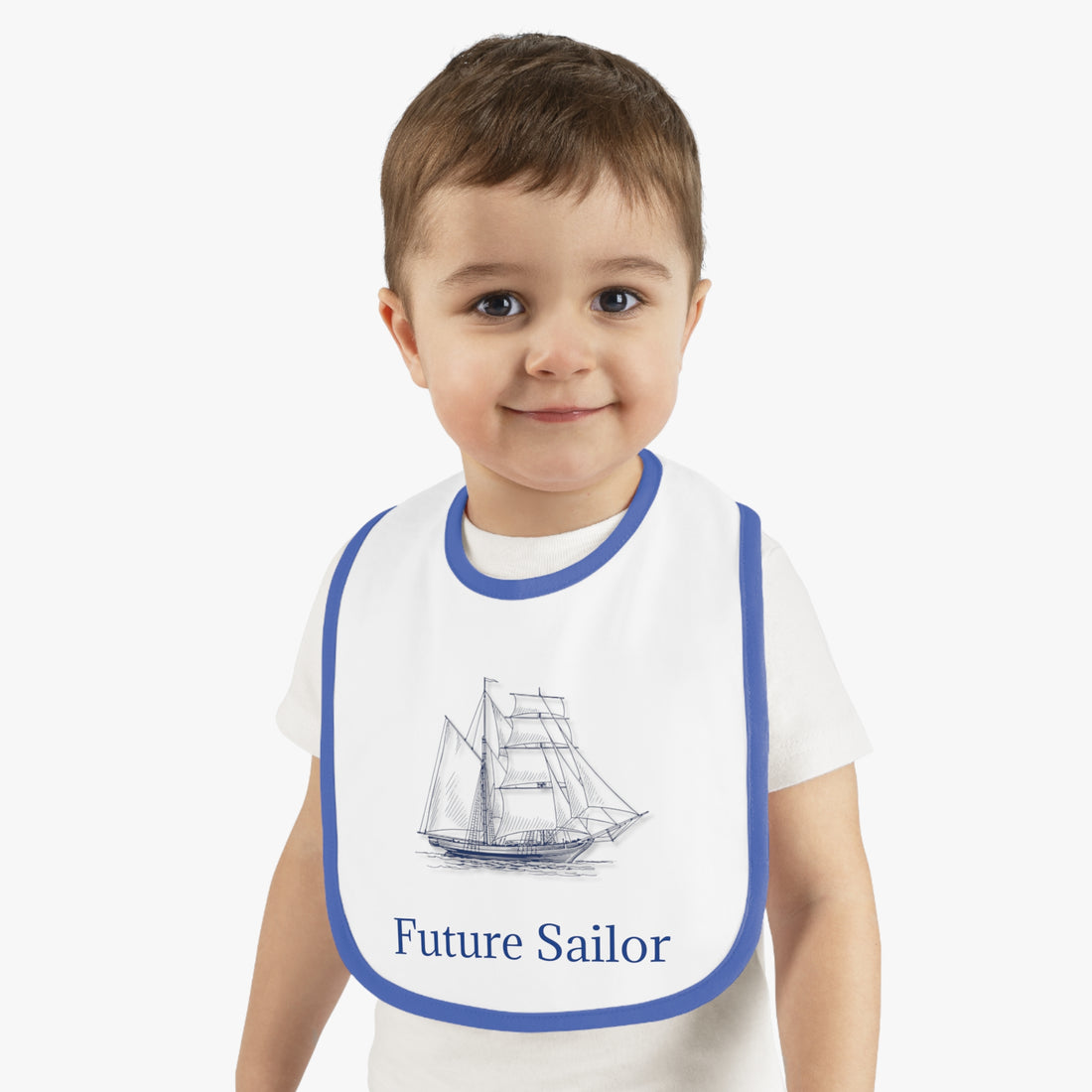 Nautical Baby Gift Future Sailor Baby Bib
