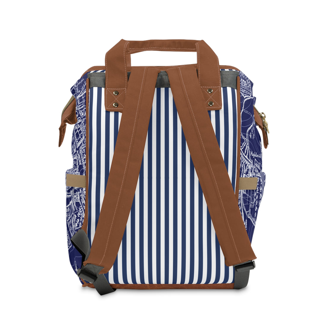 Nautical Diaper Backpack -Stylish for Dad