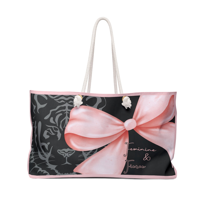 "Feminine & Fierce" Tote