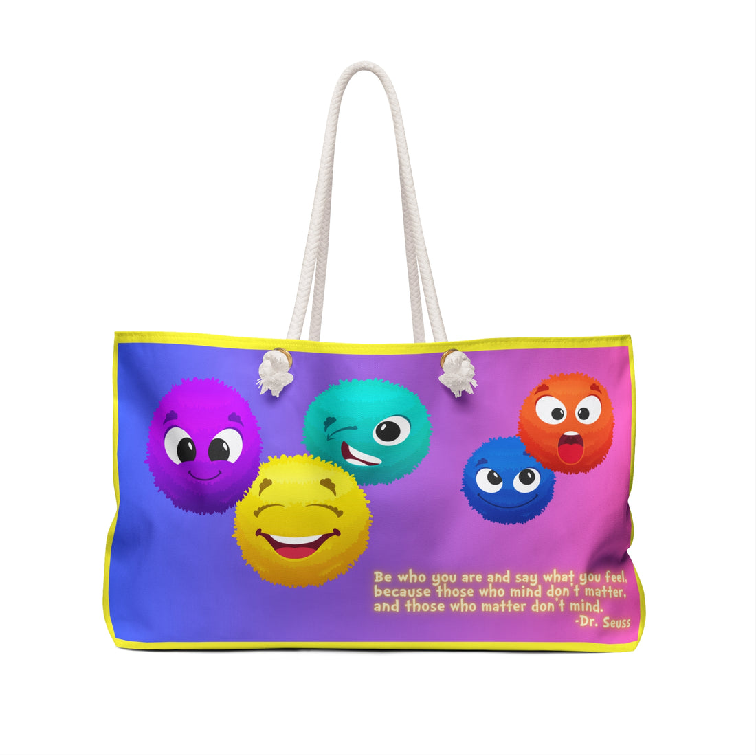 CM Dr. Seuss Quotes Tote