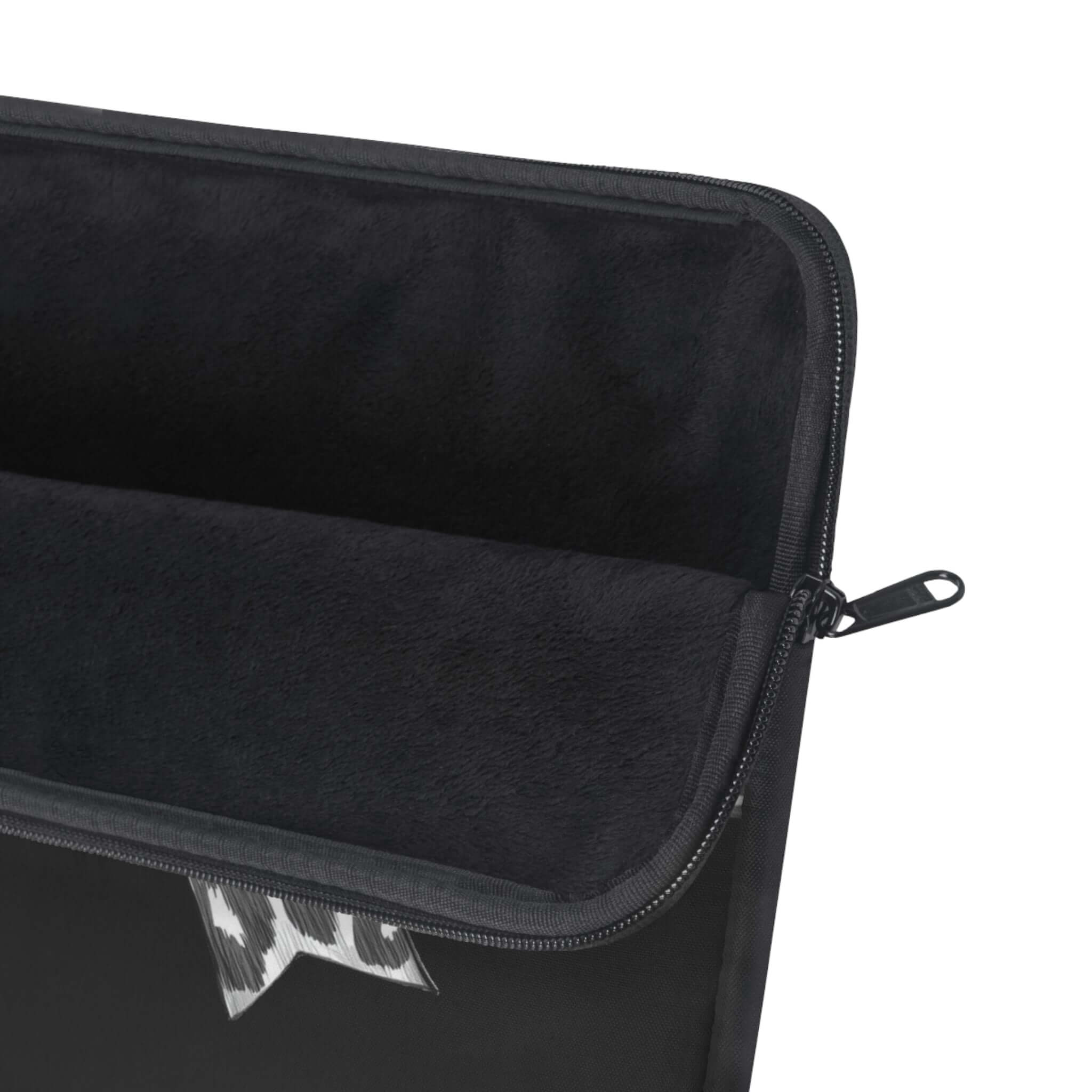 Leopard Bow Laptop Sleeve | Chic Tech Accessory, Gift for Her, Stylish Laptop Bag, Trendy Sleeve, Modern Leopard Print – Laptop Sleeve by Cre8ive Masters