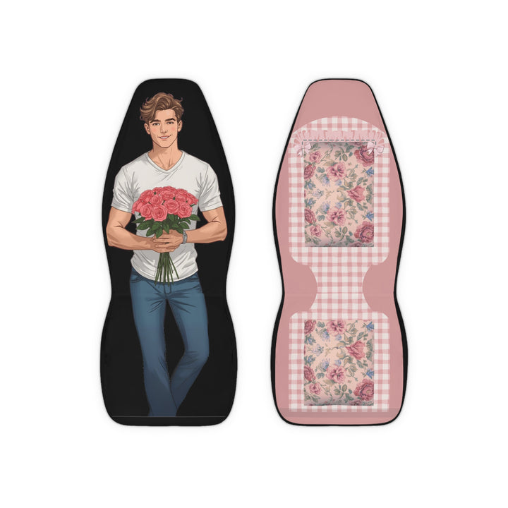 Cottage Cozy with your boyfriend Car Seat Covers