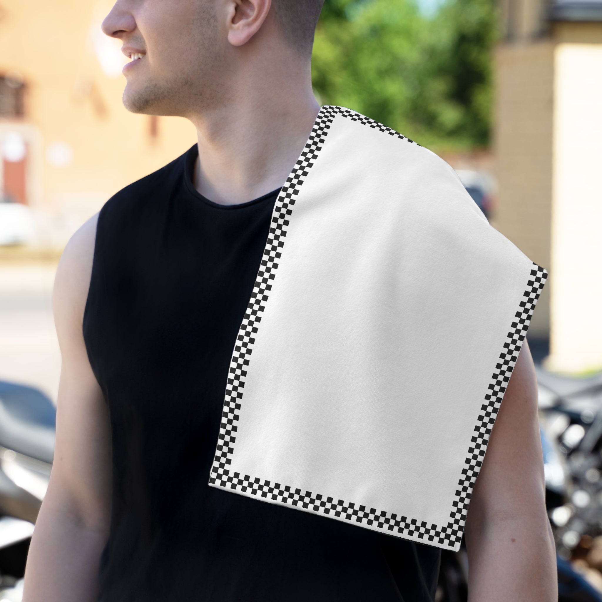 Checkered Burp cloth – Home Decor by Cre8ive Masters