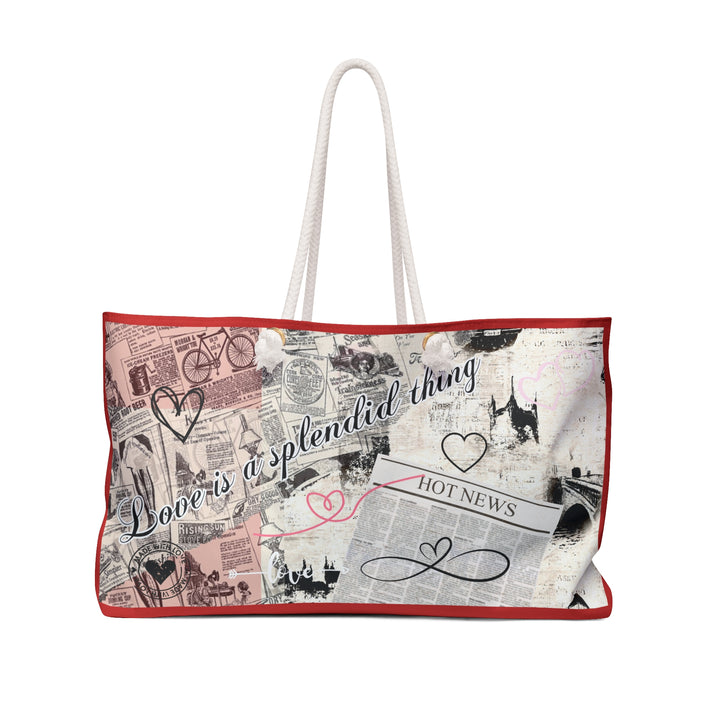 "Splendid Love" Tote - Soft, Smooth, & Lightweight
