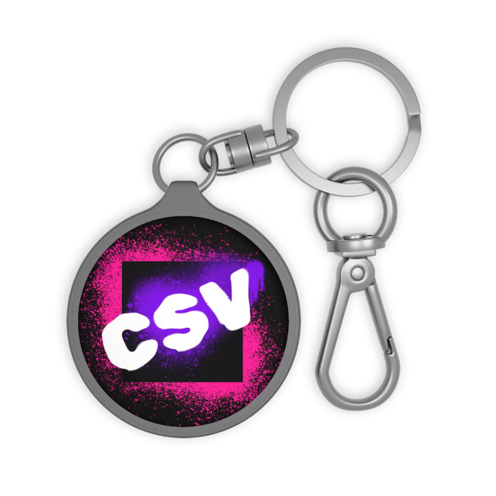 Personalized Keyring Tag, Custom Keychain, Unique Gift for Her