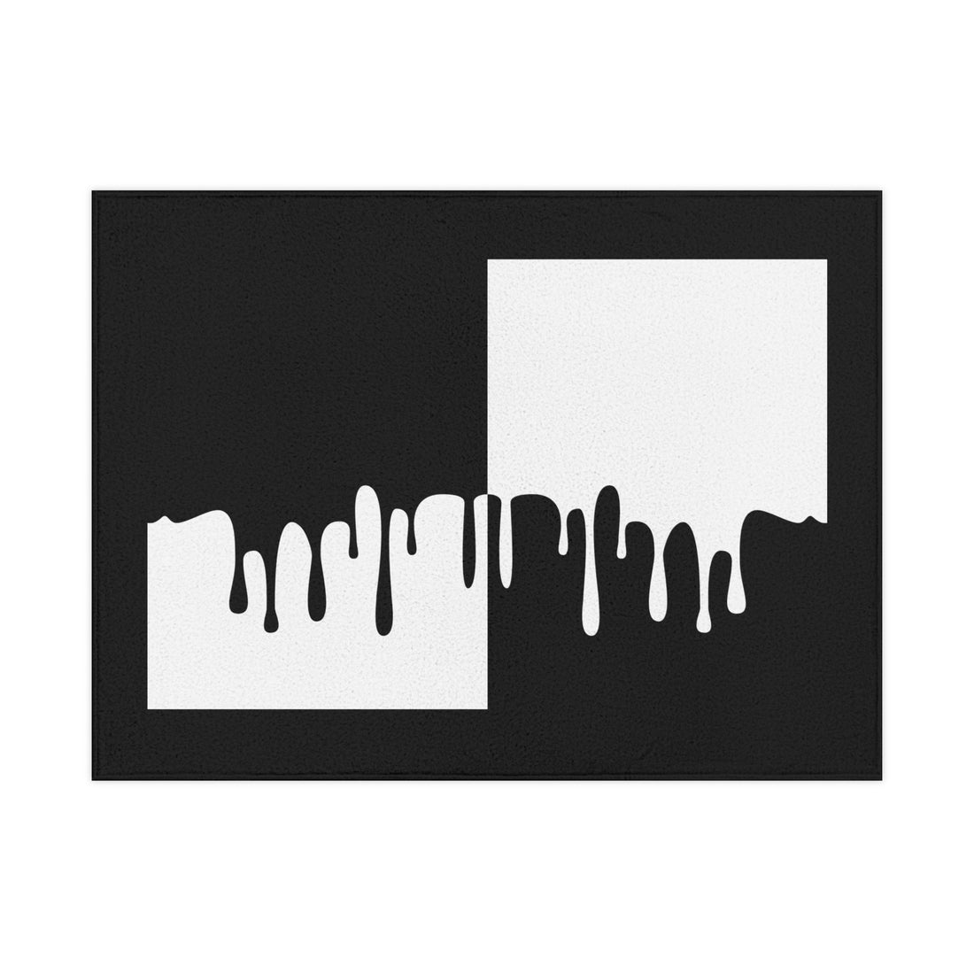 Modern Drip Pattern Toddler Blanket, Cozy Nursery Decor