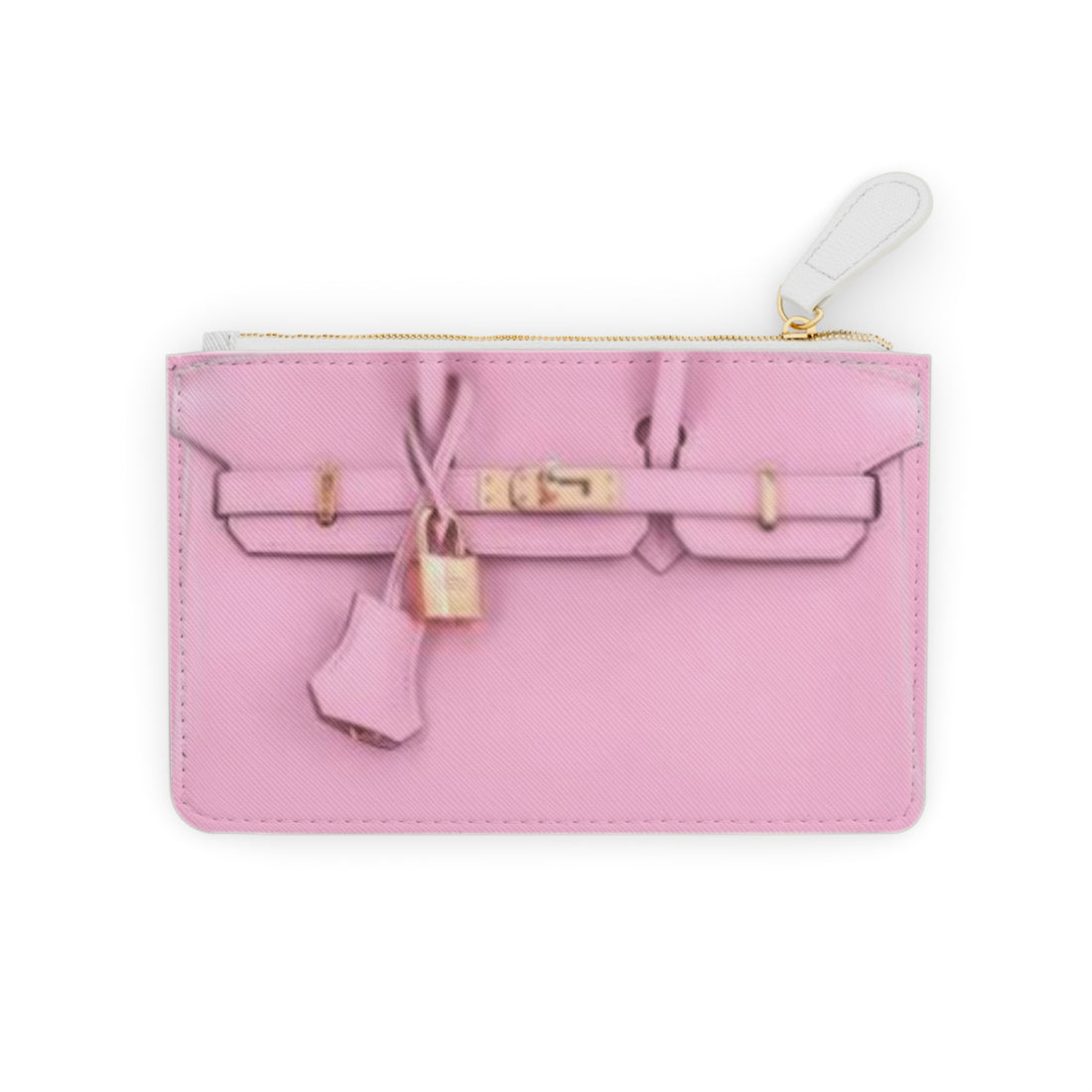 Clutch Bag - Inspired Faux Leather Pouch